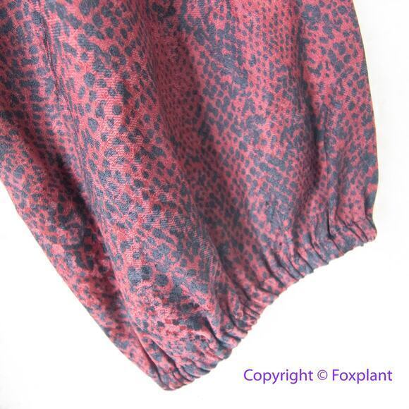 Ann Taylor snake print wrap dress, size 16 - Picture 7 of 16